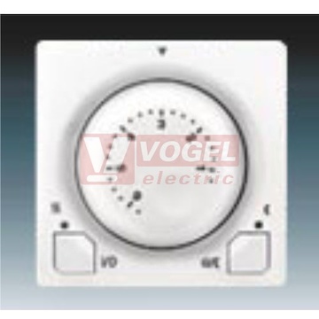 3292G-A10101 B1 Termostat univerzální s otočným nastavením teploty (ovl. jednotka); jasně bílá - Swing, Swing L
