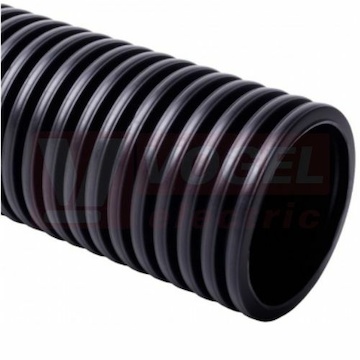 Chránička 63 KF 09063 UVFA KOPOFLEX, 450N, 52/63mm, černá, dvouplášťová korugovaná, HDPE, IP40 (délka 50m)
