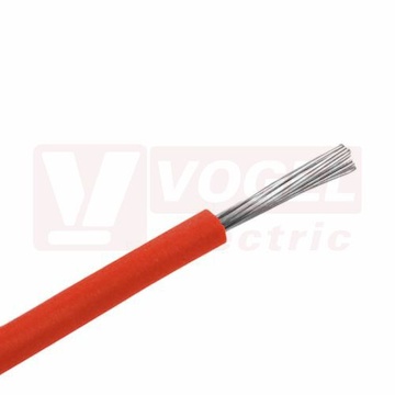 Ölflex Heat 260 SC 300/500V 1x AWG 26/19 RD vodič jednožilový červený, izolace žil PTFE (polytetrafluoretylen), -190 °C až +260°C, "cert.UL" (0096104)
