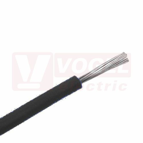 Ölflex Heat 260 SC 300/500V 1x AWG 22/19 BK vodič jednožilový černý, izolace žil PTFE (polytetrafluoretylen), -190 °C až +260°C, "cert.UL" (0100001)