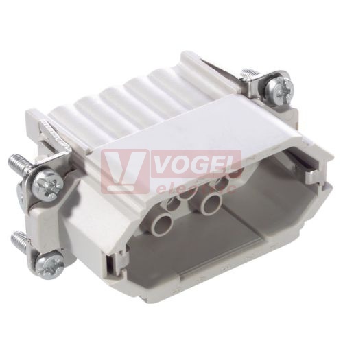Konektor 15+PE V 10A/250V připojení krimpováním 0,14-2,5mm2, H-D 15 SCG MALE INSERT (A) (11255000)
