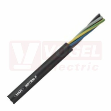 H07RN-F 5G 10 450/750V kabel pryžový pro drsné provozní podmínky, barevné žíly se zl/žl (16001093)