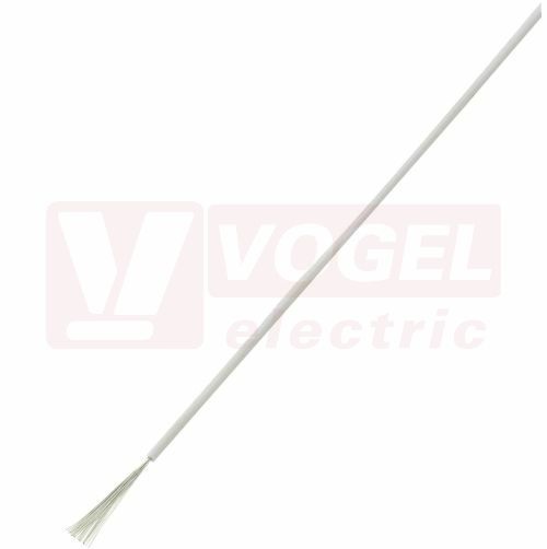 LiY EA 1x 0,25 vodič jednožilový PVC, bílý (cívka 250m)