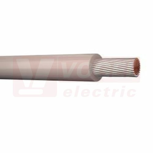 H07V-K 1x22 AWG (0,5mm2) šedý, vodič jednožilový PVC, MULTI-STANDARD SC 2.1, aprobace CE / CSA / HAR / RU / UL / EAC / Fire (4160106)