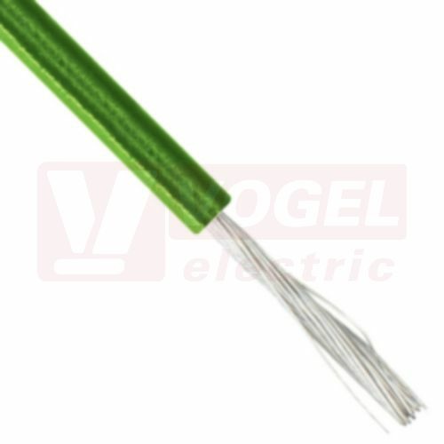 H07V-K 1x18AWG (1,0mm2) zelený, vodič jednožilový PVC, MULTI-STANDARD SC 2.1, aprobace CE / CSA / HAR / RU / UL / EAC / Fire (4160311)