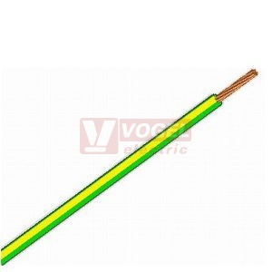 H07V-K 1x16AWG (1,5mm2) ze/žl, vodič jednožilový Cu, MULTI-STANDARD SC 2.1 aprobace UL (MTW), CSA (TEW), HAR (4160400)