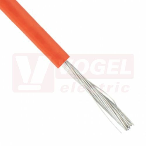H07V-K 1x16AWG (1,5mm2) oranžový, vodič jednožilový PVC, MULTI-STANDARD SC 2.1, aprobace CE / CSA / HAR / RU / UL / EAC / Fire (karton 1500m) (4160409K)