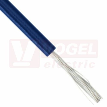 H07V-K 1x14AWG (2,5mm2) tm.modrý, vodič jednožilový PVC, MULTI-STANDARD SC 2.1, aprobace CE / CSA / HAR / RU / UL / EAC / Fire (karton 900m) (4160514K)