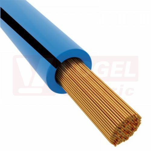 CYA 0,5 modrý/černý X05V-K vodič jednožilový z PVC LAPPKABEL (cívka 250m) (4512231S)