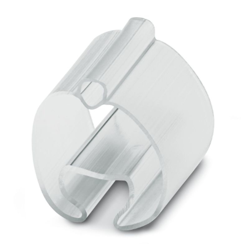 PATG 6/18 Nosiče označení vodiče, nasouvací, transparentní, pro štítek 4x18mm, průměr vodiče 14-22mm (cca 50-150mm2), materiál PVC V0 (0828062)