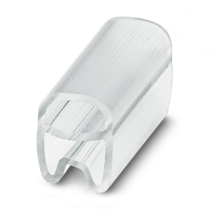 PATG 1/10 Nosiče označení vodiče, nasouvací, transparentní, pro štítek 4x10mm, průměr vodiče 1,5-2,5mm, materiál PVC V0 (1013805)
