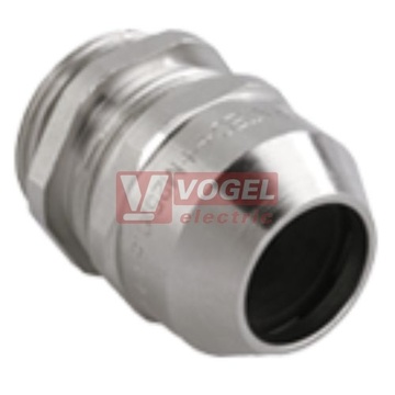 GM 63x1,5 vývodka mosazná, AGRO 1045.63.480, sevření 35-48mm, délka závitu 10 mm, IP68, jednodílné těsnění krátké