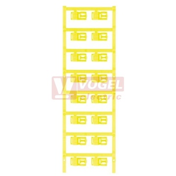 SFC 3/12 MC NE GE SlimFix Clip, označení vodičů a kabelů průměr, žlutá, 4-10mm2, 12 x12,5 mm (1025230000)