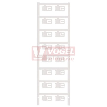 SFC 3/21 MC NE WS SlimFix Clip, označení vodičů a kabelů, bílá, průřez 4-10mm2, velikost popis.pole 21x12,5 mm (1025260000)
