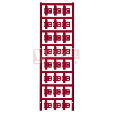 SFC 2,5/21 MC NE RT SlimFix Clip, označení vodičů a kabelů, červená, průřez 4-10mm2, 21x9,3mm (1062080000)