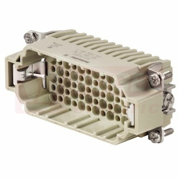 Konektor 72pin V 10A/250V HDC HDD 72 MC, krimpovací, č.1-72 (1651190000)