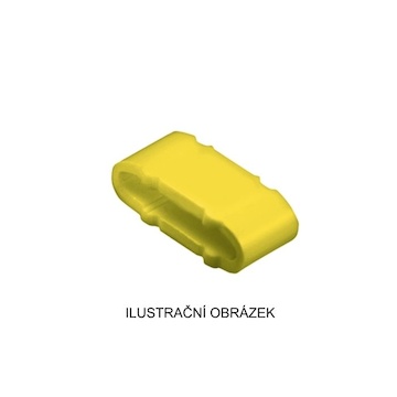 CLI M 2-4 GE/SW 4 MP CableLine, značení vodičů a kabelů, s potiskem "4", žluto-černý, š/v 11,3x4mm, pro vodiče s průřezem 16-500mm2, průměr 10-317mm, PVC, měkké, bez kadmia, MultiPack (1733651514)