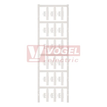 SFC 0/30 MC NE WS bílý, SlimFix Clip štítek 30x5,8mm pro zn.vodičů, nacvaknutím, pro průřez 0,5-1,0mm2, průměr 1,5-2,5mm (1813240000)