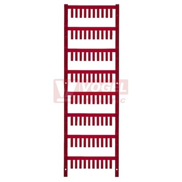 SF 1/12 MC NE RT V2 návlečka bez potisku červená, MultiCard, průřez vodiče 0,18-0,25mm2, š/v 3,2x12mm (1919320000)
