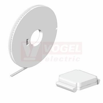 MF 5/6 MM WS MultiMark, štítek bez potisku, bílý, š6mm x v5mm, PC-ABS, TPU (2519210000)