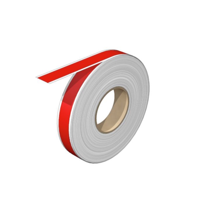 EL 12 MM RT 30M MultiMark, značení přístrojů, šířka 12mm, role 30m pro vlastní délku, červený, samolepící, materiál Polyester (2528220000)