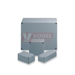Klippon K 7 skříňka hliníková, 350x160x100mm, IP66, nátěr RAL7001 (9529260000)