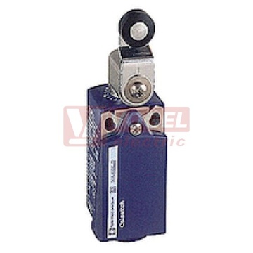 XCKP2518G11 Polohový spínač Universal Osiconcept, plastový, páka s plast.kladkou, 1Z+1V, závisle spínající, vypnutí před zapnutím, kabel.vstup PG11, IP66
