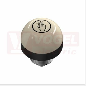 K50PTAMGRY3Q EZ-light K50L, světelná signalizace s dotykovým senzorem, barvy ZE, RU, ŽL 12-30V DC, zapojení bipolární (NPN a PNP), rozměr pr.50xv66mm, mon.závit M30x1,5mm, připojení M12/5pin, IP65 (805919)