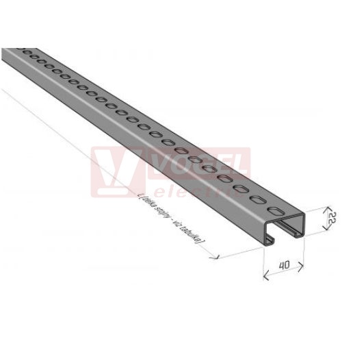 Stojna STNM 300 "SZ" sendzimir, (1,5mm) nástěnná - jednostranná (ARK - 228030)
