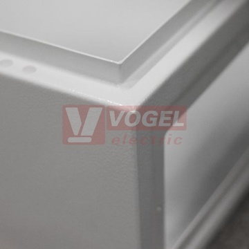 WME-X-080625 Kompaktní nerezový rozvaděč jednodveřový, V 800mm, Š 600mm, H 250mm, MP, IP66