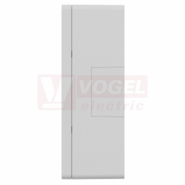 NU121830 Unica System+ krabice pro montáž 2x8 modulů povrchová, Aluminium, rozměr v=165mm, š=230mm, hl=60mm