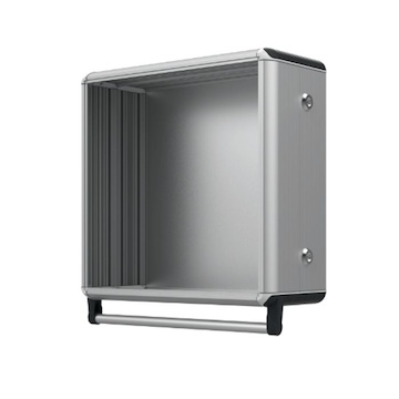9090.0103 Ovládací panel se spodním madlem š: 250mm, v: 300mm, h: 180mm, šroub