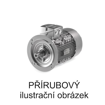 1LE1004-1AB42-2FA4 elektromotor 2,2kW, 230VD/400VY 50Hz, 2-pól, 3000ot/min, os.velikost 100, IMB5 přírubový, úč. IE4, bez tep.ochrany, materiál hliník