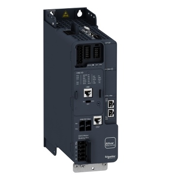 ATV340U22N4E Frekvenční měnič 2,2 kW, In = 5,6 A, 3 x 380 až 480 V, IP 20, třída 3C3 a 3S3, EMC filtr C3, Ethernet