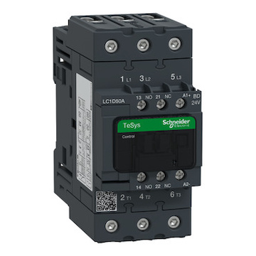 LC1D50ABD 3P Everlink stykač AC3 440V 50A cívka 24V DC