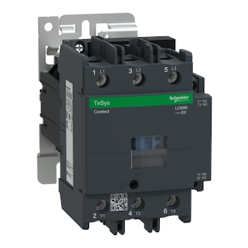 LC1D95MD Stykač 3P 95A AC-3, 220V DC, pom.kont. 1"Z"+1"V" šroub.svorky