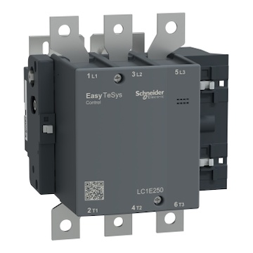 LC1E250F6 3P stykač TeSys E 132KW 400V AC 110V