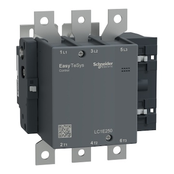 LC1E250U5 3P stykač TeSys E 132KW 240V