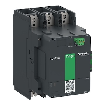 LC1G400KUEN Stykač TeSys G 400A 3P AC3 cívka 100-250V AC/DC standard, 1Z + 1V