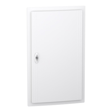 Rozvodnice 72M IP40 4ř PrismaSeT XS (LVSXN418) zapuštěná/bílé plastové dveře (včetně svorkovnic N a PE), švh 486x810x(86+43)mm