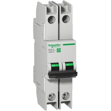 Jistič 2P 15A D C60BPR (M9F53215) 10kA Multi9 480Y/277V UL489 kab. Oka