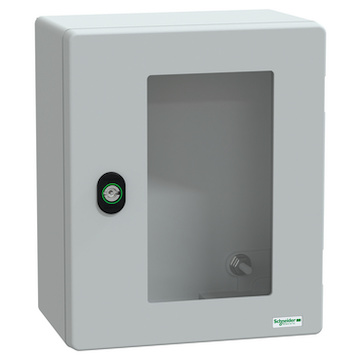 NSYPLM3025TG rozvodnice Thalassa PLM, všh 308x250x160mm, IP66, RAL7035, průhl. dveře, bez mont.panelu