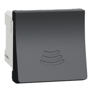 NU378554 Unica bzučák, 2M, 230VAC/50-60Hz, Antracit RAL7021, nastavitelná hlasitost, 76-80dB, šroubové svorky