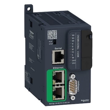 TM251MESC PLC Modicon M251, 1x Ethernet, 1x CanOpen, 1x Sériová linka, 1x miniUSB, slot SD