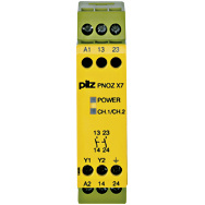 774055 Bezpečnostní relé (standalone), vstupy: 1kanálové zapojení,výstupy: 2 NO, automatický/ruční start, UB = 120 V DC, šířka:22,5 mm, integrované šroubovací svorky, monitorování nouzovéhozastavení,ochranných dveří. (774055)