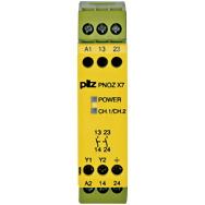 774057 Bezpečnostní relé (standalone), vstupy: 1kanálové zapojení,výstupy: 2 NO, automatický/ruční start, UB = 240 V DC, šířka:22,5 mm, integrované šroubovací svorky, monitorování nouzovéhozastavení,ochranných dveří. (774057)