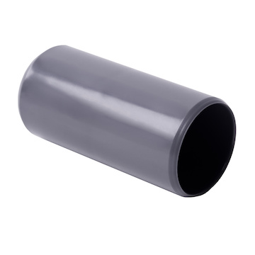 Spojka PLAST 50 0250 LB, tm. šedá RAL 7035, pro trubku 1550E