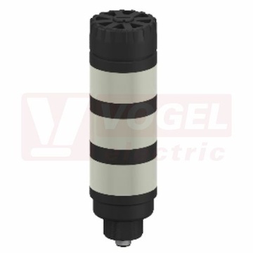 TL50RYGAQ světelný sloup TL50, barva RU, ŽL, ZE + akus.signalizace, 18-30V DC, 24V AC, mont.závit M30x1,5mm, rozměr pr.50xv200,8mm, IP50, připojení M12/5pin (3010533)
