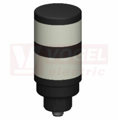 TL50HGR světelný sloup TL50H, barva ZE, RU vyšší intenzita světla, 18-30V DC, 24V AC, mont.závit M30x1,5mm, rozměr pr.50xv120,8mm, IP67, připojení kabelem 2m (3014593)