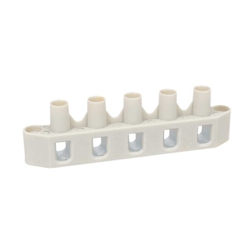 S-KSK 2_KB svorkovnice pro krabice KSK 125/175, š/v/hl 47x30x19, jedna svorka je určena pro 4 vodiče o průřezu 2,5-4mm2, nebo 3 vodiče o průřezu 6mm2, montáž na dno krabice, PP